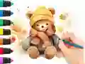 Igra Coloring Book: Autumn Bear spletu