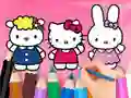 Igra Coloring Book: Hello Kitty With Friends spletu