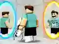 Igra Portal Obby spletu