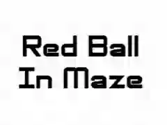 Igra Red Ball In Maze spletu