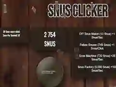 Igra SNUS Clicker spletu