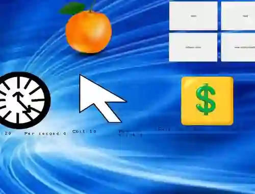 Igra Mandarine Clicker spletu