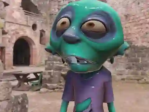 Igra Funny Faces: Zombies spletu