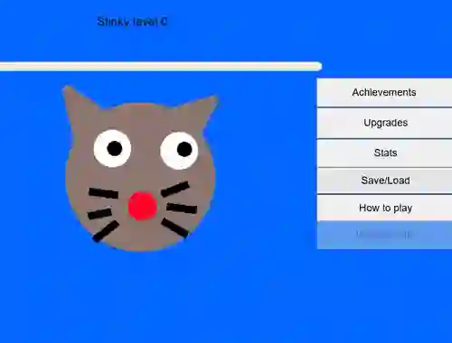 Igra Stinky Cat spletu