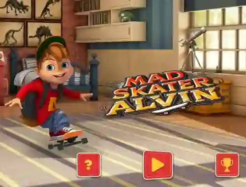 Igra Mad Skater Alvin spletu