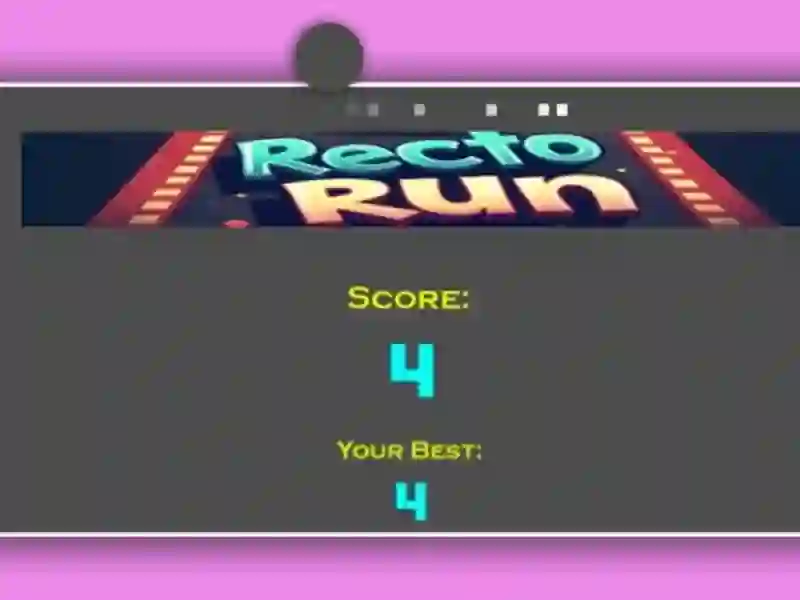 Igra Recto Run spletu