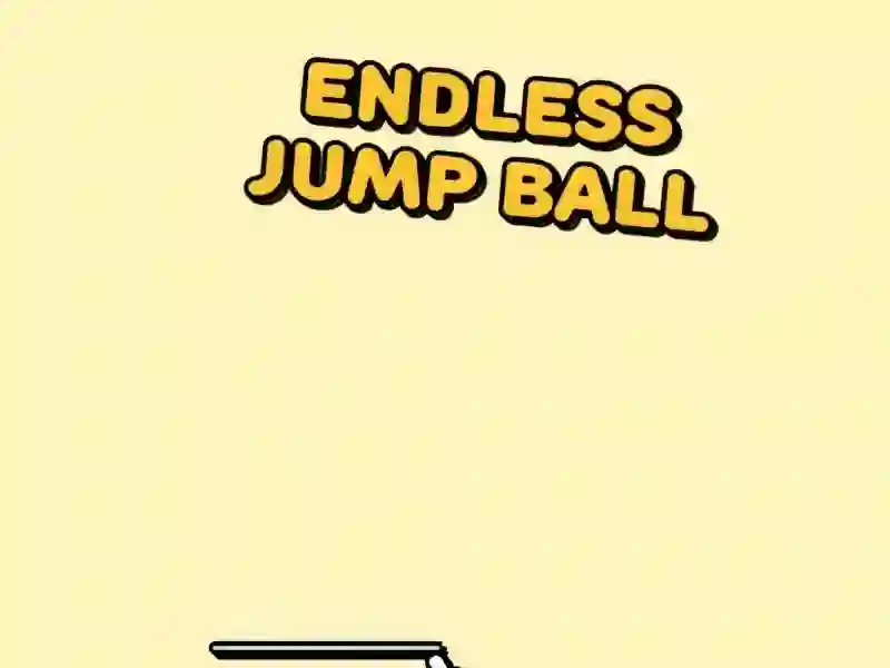 Igra Endless Jump Ball spletu