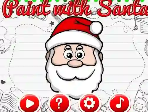 Igra Paint With Santa spletu