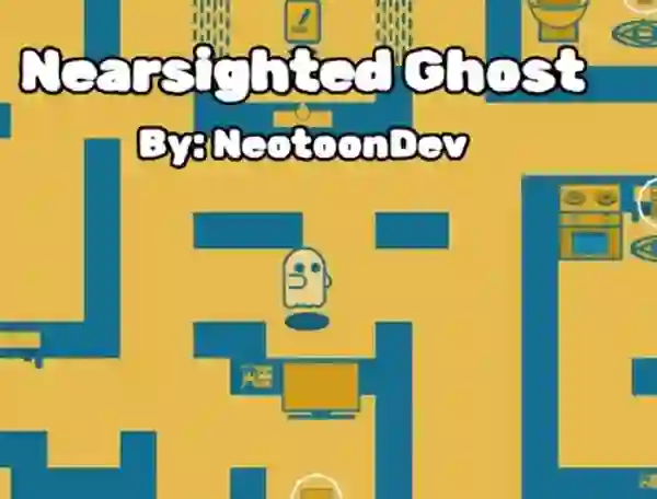 Igra Nearsighted Ghost spletu