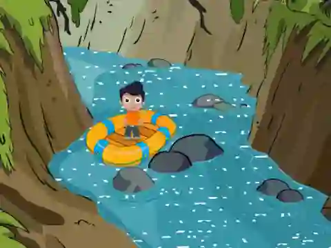 Igra Rescue the Cute Boy from River spletu