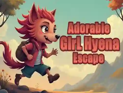 Igra Adorable Girl Hyena Escape spletu