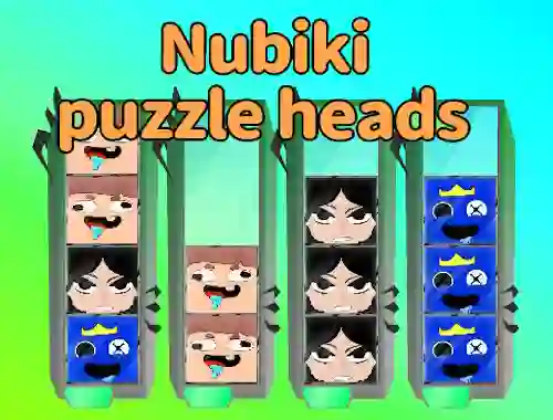 Igra Nubiki Puzzle Heads spletu