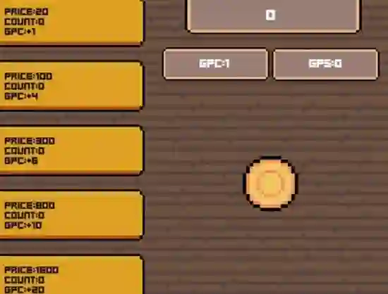 Igra Gold Clicker spletu