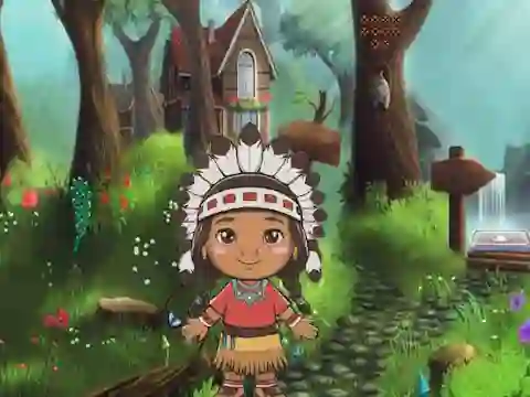 Igra Girl Reach Thanksgiving Land spletu