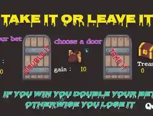 Igra Take It Or Leave It spletu