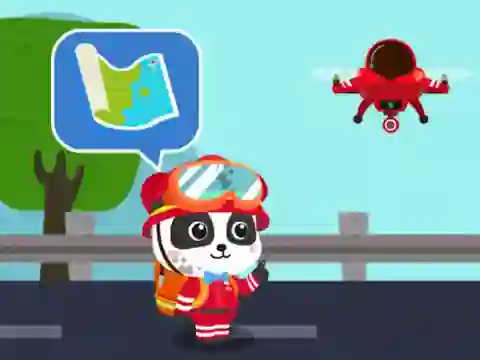 Igra Baby Fantastic Rescue Team spletu