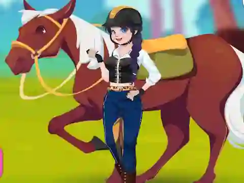 Igra Girly Equestrian spletu