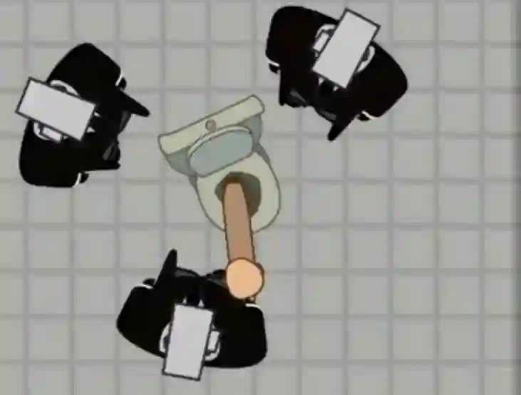 Igra 100 Cameramans vs 100 Toilets spletu