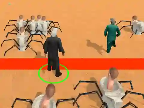 Igra Cameraman vs Skibidi Survival spletu