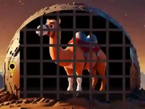 Igra Caged in the Sands spletu