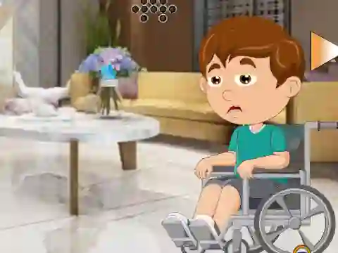 Igra Help the Disability Boy spletu