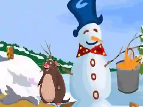 Igra Couple Escape from Snowy Land spletu