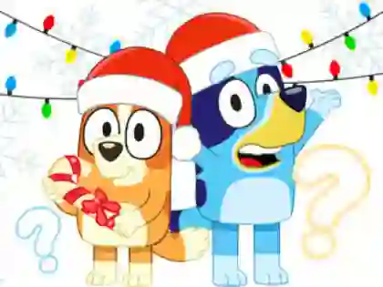 Igra Kids Quiz: Bluey Christmas Quiz spletu