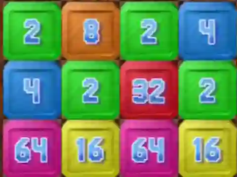 Igra 2048: Wood Block spletu