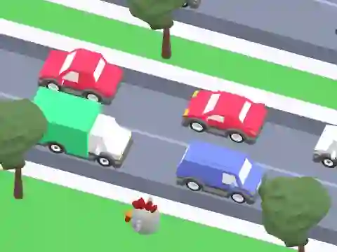 Igra Chicken Crosser spletu