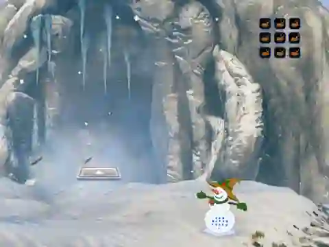 Igra Help the Frozen Santa spletu