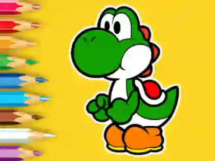 Igra Coloring Book: Yoshi Fishing Day spletu