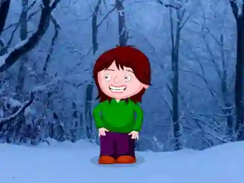 Igra Tiny Girl Escaped Christmas Island spletu