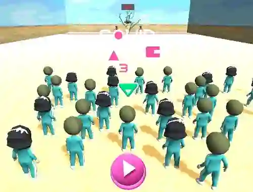 Igra Squid Game Race 3d spletu