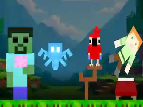 Igra Sprunki Craft spletu
