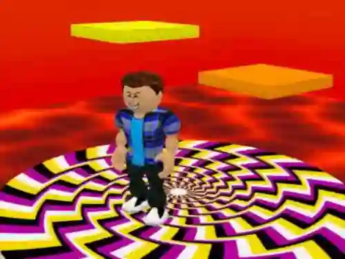 Igra Roblox: Parkour Lava spletu