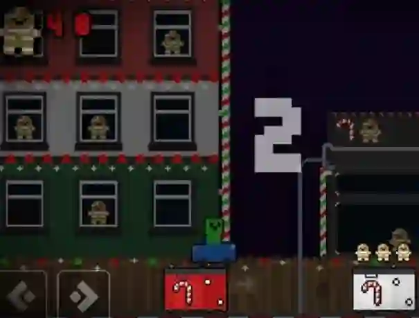Igra Santa Car Cookie spletu