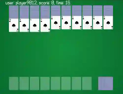 Igra Spider Solitaire Classic Ver spletu