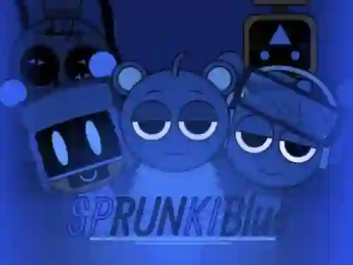 Igra Sprunki Blue Mod spletu