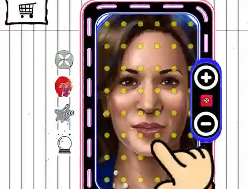 Igra Funny Face Quest spletu