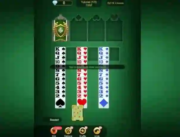 Igra Solitaire King spletu