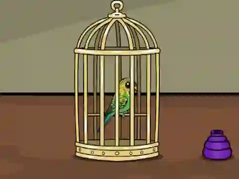 Igra Green Budgie Escape spletu