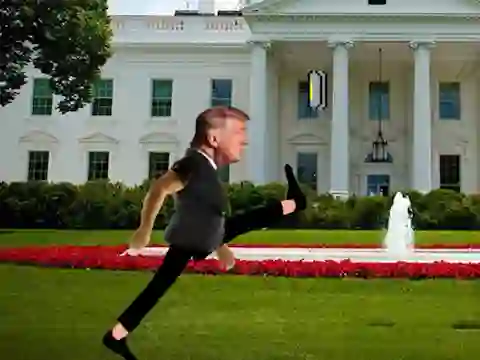 Igra Trump Wobble Walk Challenge spletu