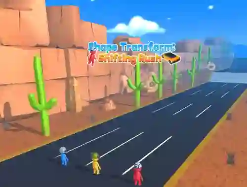 Igra Shape Transform: Shifting Rush spletu
