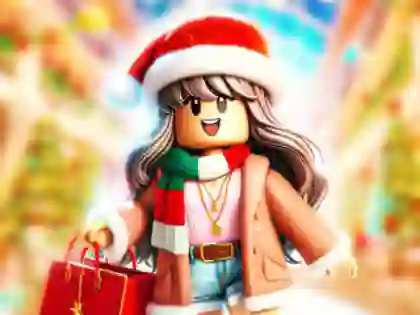 Igra Jigsaw Puzzle: Roblox Christmas Mall spletu