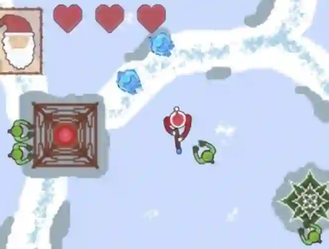Igra Zombie Apocalypse on Christmas spletu