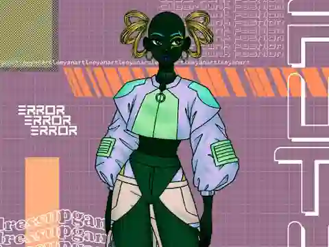 Igra Pastel Cyberpunk spletu