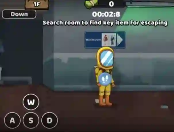 Igra Escape Room Mystery Key 2 spletu