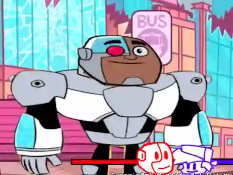 Igra Friday Night Funkin' vs Cyborg: Full Week spletu