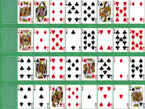 Igra Cards: Solitaire Carpet spletu