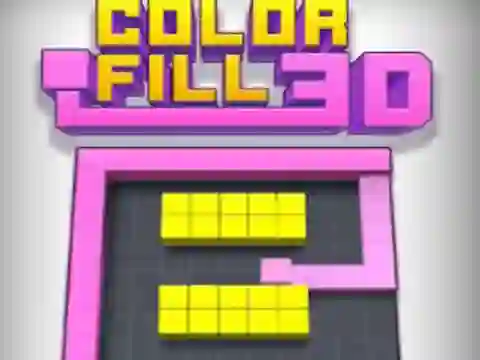 Igra Color Fill 3D spletu